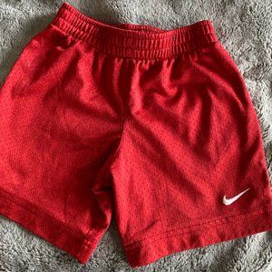Nike Red Jersey Shorts (4T)